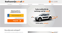 Desktop Screenshot of ikwilvanmijnautoaf.nl
